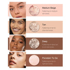 7 Colors Baked Duo Powder Matte Finishing Face Foundation Setting Powder Compact Waterproof Full Coverage Makeup Setting Base Lootquake LLC