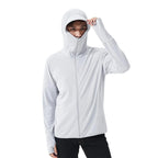 Summer UPF 50+ UV Sun Protection Skin Coats Men Ultra-Light Sportswear Hooded Outwear Men Windbreaker Casual Jackets