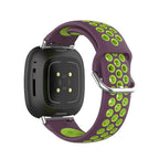 Fitbit Versa & Sense Silicone Band - Breathable Stylish Straps - SJB-DIAMOND ELITES