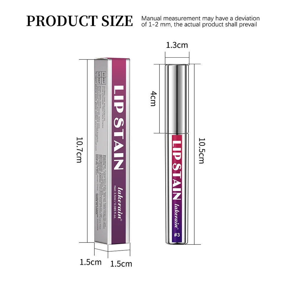 Peel Off Lip Stain Reveal Long Lasting Waterproof Pink Lip Tint Transfer Proof Non-stick Cup Natural Lip Stain Women's Cosmetics Lootquake LLC