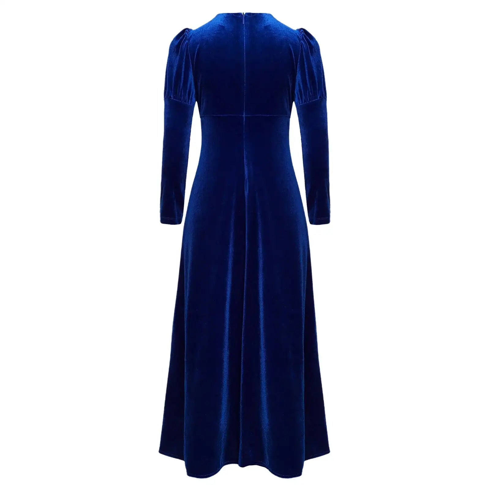 Girls Velvet Medieval Princess Dress Long Sleeve Renaissance Retro Robe Ancient Roman Long Dress for Halloween Carnival Party