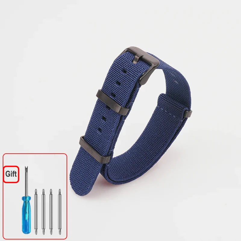 Amazfit Nylon Watch Band NATO Strap Waterproof Washable Elastic