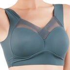 1pc Womens Ice Silk Minimizer Bras Large Size Underwear Seamless Lingerie Push Up Sport Thin Cup Sexy Mesh Yarn Bra for Women