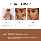 Waterproof And Lasting Temperature Change Foundation Make-up Cream Stick Luster Moisture Concealer Moisturizing LiquidFoundation Lootquake LLC