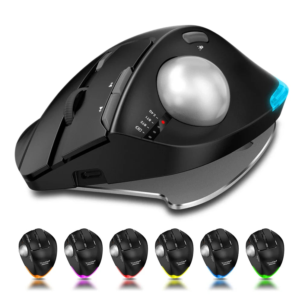 Vertical Gaming Mouse 2.4G Ergonomic Gamer Mice 4800DPI 5 Level DPI Adjustable for PC Computer Accessories Lootquake LLC