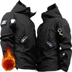 Camo Winter Tactical Sets Men Shark Skin Soft Shell Hooded Jacket+Multi-pocket Straight Cargo Pant 2Pcs Suits Waterproof Set Lootquake LLC