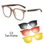 Magnetic Set High Appearance Level Nearsightedness Glasses Polarizing Sunglasses A Variety Of Clip-On Driving Sunglasses