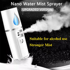 Mini Nano Mist Sprayer Cooler Facial Steamer Humidifier USB Rechargeable Face Moisturizing Nebulizer Beauty Skin Care Lootquake LLC