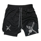 FlexiFit 2-in-1 Performance Running Shorts