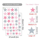 Cartoon Teddy Bear Tent Stars Wall Stickers for Kids Room Nursery Baby Room Decoration Wall Decals Room Interior