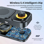 Bluetooth 5.4 Speaker Handsfree Car Kit Sun Visor Clip Wireless Audio Receiver Speakerphone Wireless Stereo MP3 Music Player Lootquake LLC