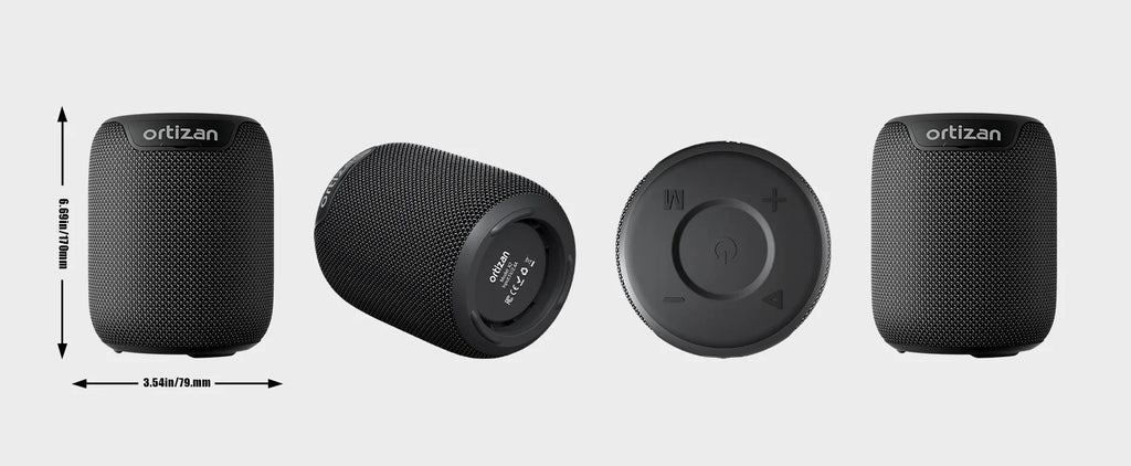 Bluetooth Speakers, 15W Portable Speakers Bluetooth Wireless V5.3 with Stereo Sound, Active Extra Bass, IPX7 Waterproof Shower Lootquake LLC