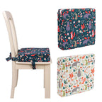 Baby Dining Chair Booster Cushion Removable Kids Highchair Seat Pad Star Chair Heightening Cushion Child Chair Waterproof Seat Lootquake LLC