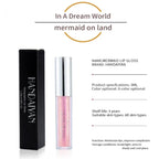 HANDAIYAN Best Seller Glitter Lip Gloss 6colors Moisturizing Mermaid Lip Glaze Waterproof Long Lasting Liquid Lip Stick Lootquake LLC