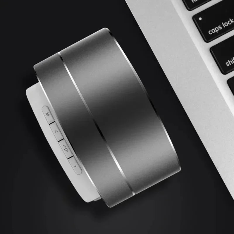 Bluetooth wireless speaker, A10 small steel gun portable subwoofer, mini Bluetooth color speaker, suitable for playing music Lootquake LLC