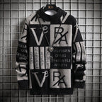 Men Knitted Sweater Stripe Pullovers Printing Round Neck Sweater Autumn/Winter Designer Quality Casual Men Clothing Jumper