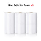 Self-adhesive Paper Sticker Colored Thermal Paper Roll for Mini Printer Kids Instant Print Camera HD Printing Paper Lootquake LLC