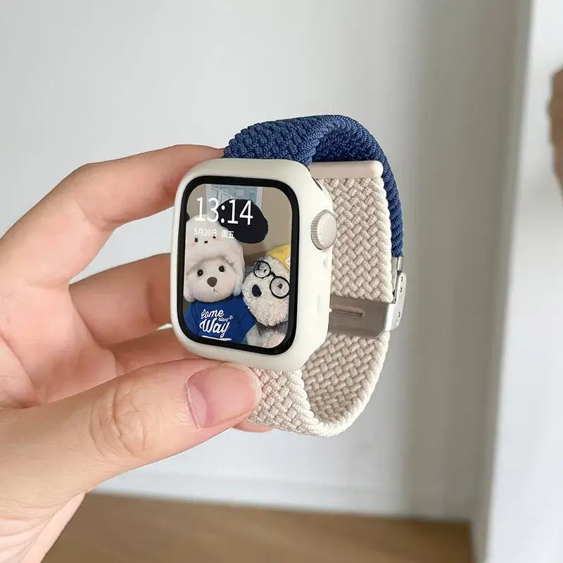 Apple Watch Nylon Strap - Durable Soft Fabric Band - SJB-DIAMOND ELITES