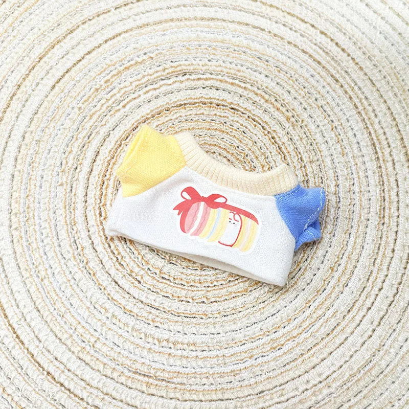 Labubu Doll Clothes Police Set Summer T-shirt Labubu I II Idol Dolls 15/17cm Clothes Sitting Party Accessories DIY Gifts Lootquake LLC