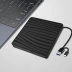 USB External CD DVD Reader CD/DVD Drive Burner Reader External DVD CD Writer Drive Portable Burner Reader for Laptop Desktop PC Lootquake LLC