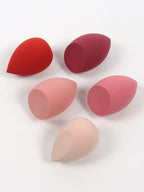 30 Beauty Eggs (Makeup Sponges) Foundation Make-Up Mixed Beauty Sponge, Liquid, Cream and Powder Without Blemish, Multi-Color C