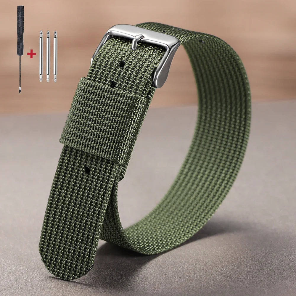Amazfit Nylon Watch Band Sports Braided Breathable Army Strap
