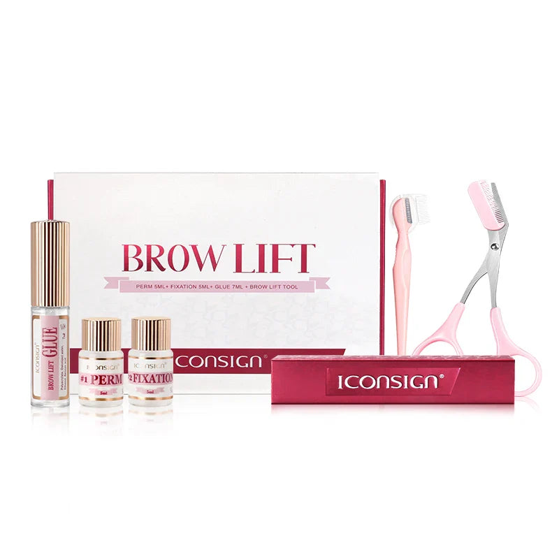 ICONSIGN Eyebrow Lift Professional Brow Lift Kit Brow Perm Eyebrow Kit Brow Makeup Tools Dropshipping Wholesale and Customize Lootquake LLC