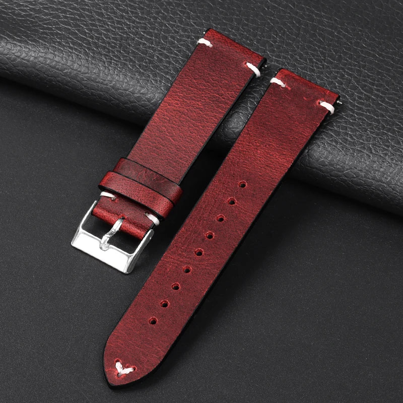 Polar Leather Watch Band For Polar Smartwatch Quick Release Calfskin