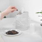 Mini Desktop Bin Small Trash Can Tube with Cover Bedroom Trash Can Garbage Can Clean Workspace Storage Box Lootquake LLC
