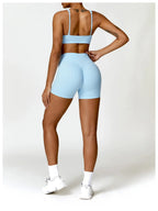 ElevateFit 2-Piece Yoga Ensemble: Comfort Meets Style THRIXINE