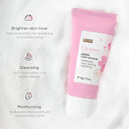 Vitamin C Facial Cleanser Skin Deep Cleansing Moisturizing Blackhead Removal skincare Face Wash Foam Face Cleanser Skin Care Lootquake LLC