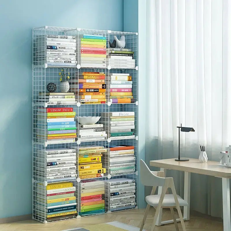 Furniture Bookstore Shelf Floating Bookshelf Bookcase For Books Home Storage Toy Desk Organization Room Shelves Mobile Library