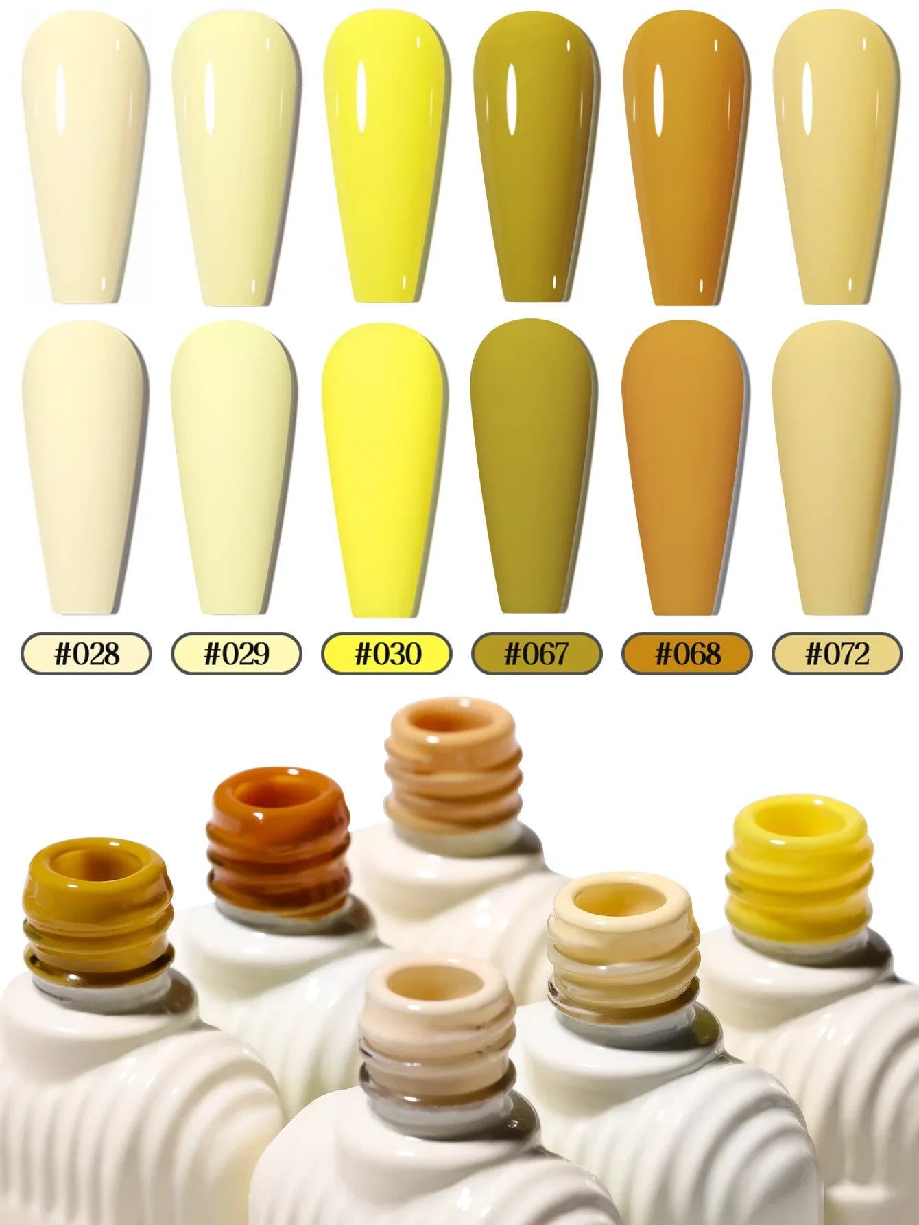 15ml Goose Yellow Nail Polish Gel, Popular Product in 2025, Lemon Yellow Phototherapy Gel Semi-permanent Nail Polish Pintauñas Lootquake LLC