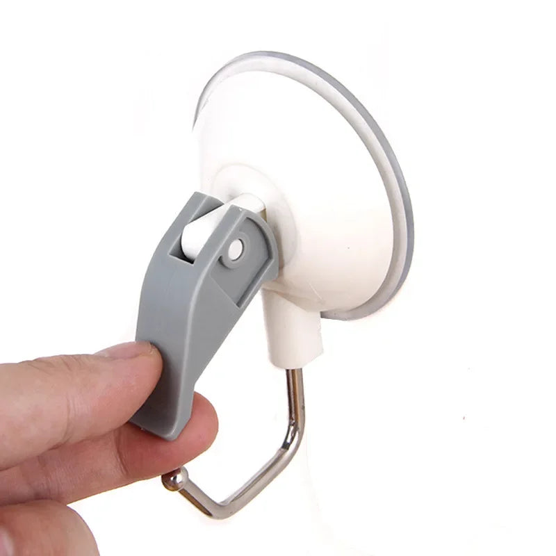 Suction Hook Strong Vacuum Power Home Storage Organizer Rack with Unique Style Lootquake LLC
