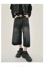 Women's Retro Wide Leg Baggy Casual Denim Shorts Harajuku Aesthetic High Waist Loose Shorts 2024 Summer Fashion Punk Shorts Lootquake LLC