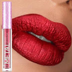Matte Metallic Liquid Lipstick 12 Colors Waterproof Lasting Glitter Lip Gloss Shiny Shimmer Lip Tint Party Festival Lips Makeup Lootquake LLC