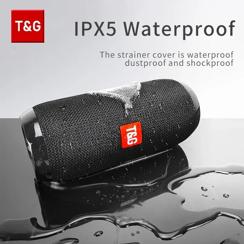 TG117 Bluetooth Speakers Portable Wireless Sound Box  Outdoor Waterproof Stereo Surround Supports TF Radio altavoz bluetooth Lootquake LLC