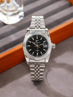 Fashion Woman Simple Quartz Wristwatch Classic Luxury Stainless Steel Watchband Ladies Watches Reloj Feminino WristWatch