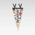 Outdoor Camping Tent Pennant Flags Picnic Canopy Atmosphere Decorations Camp Hanging Flags Holiday Scene Felt Bunting