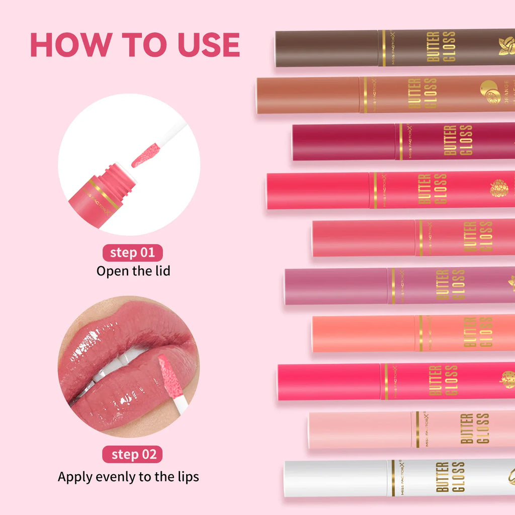 20pcs/box of 10 color moisturizing lip gloss - Long lasting moisturizing, glossy effect, essential for beauty care Lootquake LLC