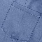 2023 Fashion New Long Dress Shirt Neck Pocket Large Swing Dress Casual Elegant Temperament Single Breasted Denim Dress