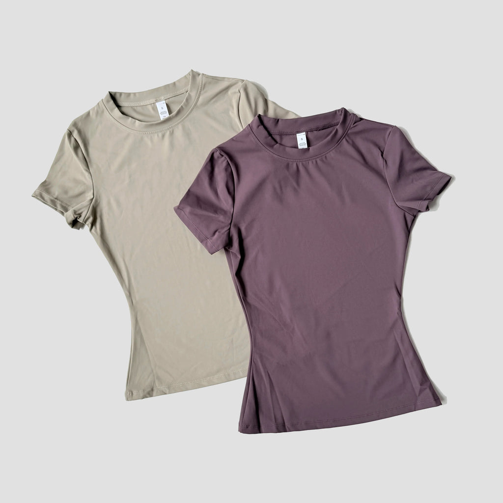 FlexiFit Seamless Yoga Tee for Active Women THRIXINE