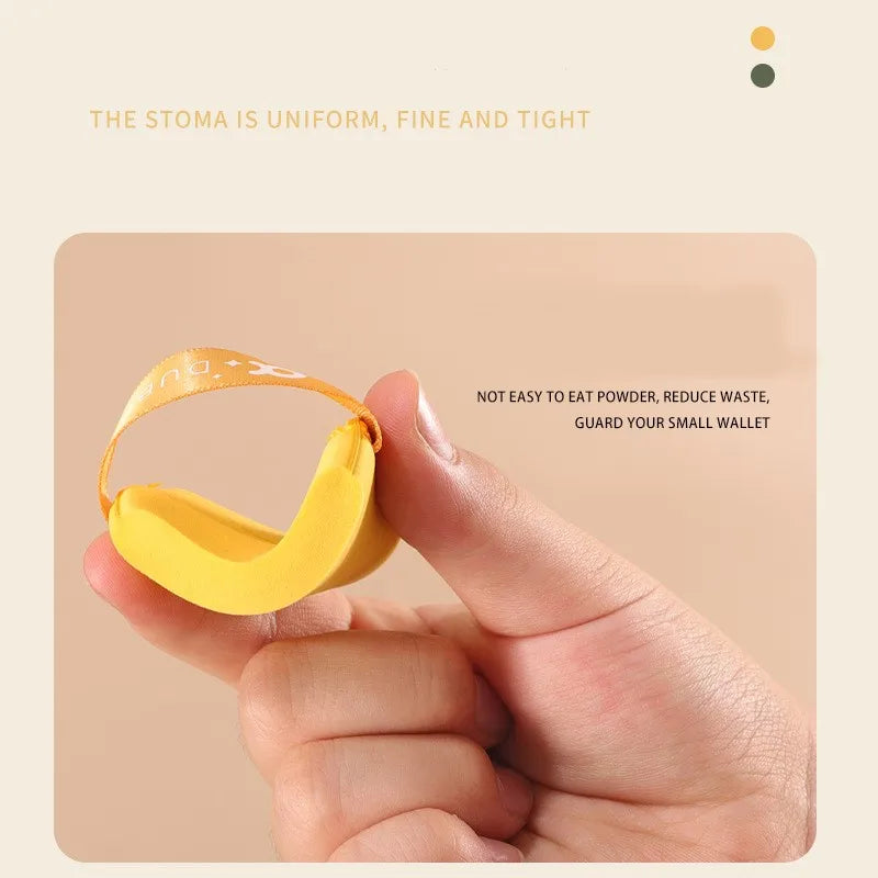 1PCS Round Square Triangle Shape Cosmetic Puff Soft Dry and Wet Dual-use Air Cushion Foundation Powder Sponge Puff Makeup Tools Lootquake LLC
