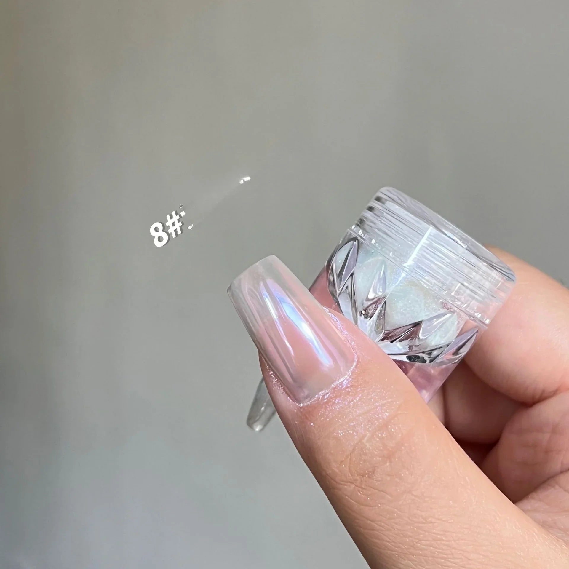 Moonlight Mirror Nails Powder Pearl White Nails Glitter Aurora Shining Pigment Chrome Dust Nail Art Supplies Decoration Lootquake LLC