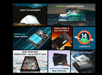 HOTWAV R9 Pro Rugged Tablet 11'' FHD+ 2K Display 20080mAh Massive Battery Pad Android 14 6GB 256GB Camera Global 4G Tablet PC Lootquake LLC