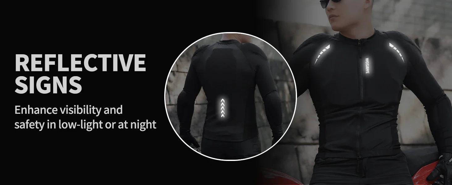 Motorcycle Clothing Armor Men Protective Gear - SJB-DIAMOND ELITES