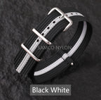 COROS Nylon Ribbed Watch Band For Smartwatch - Military Washable Strap