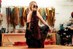 Sparkly Brown Tie Back Top - SJB-DIAMOND ELITES