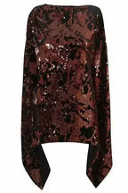 Sparkly Brown Tie Back Top - SJB-DIAMOND ELITES