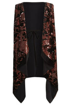 Sparkly Brown Tie Back Top - SJB-DIAMOND ELITES